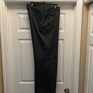 Worthington dress pants - black / white pinstripe - size 18